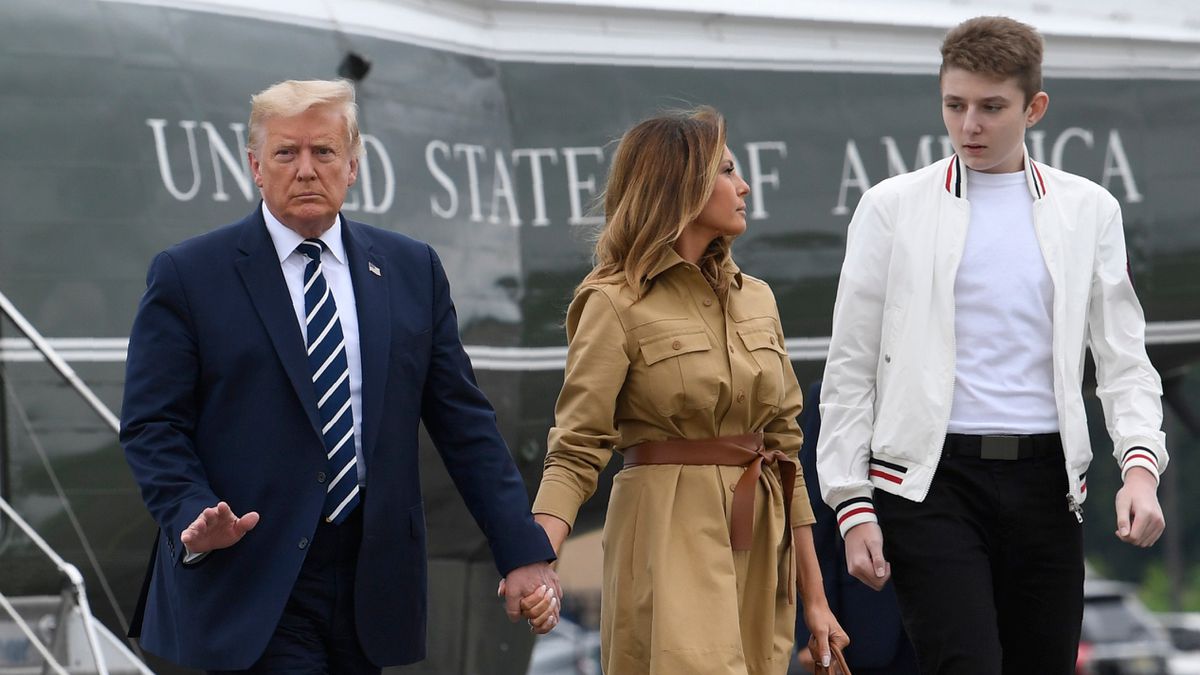 Barron Trump tested Covid-19 positive, now negative, says Melania Trump