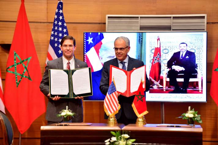 US signs 10-year military cooperation deal with Morocco