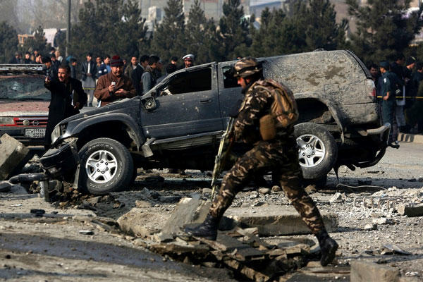 10 Afghan Soldiers, 3 Civilians Killed In Roadside Blast In Afghanistan
