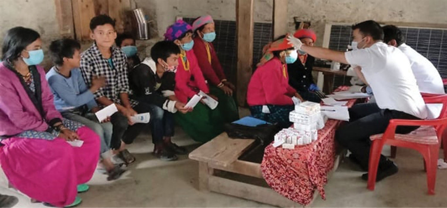 साइपाल गाउँपालिकामा आँखा शिविर सुरु