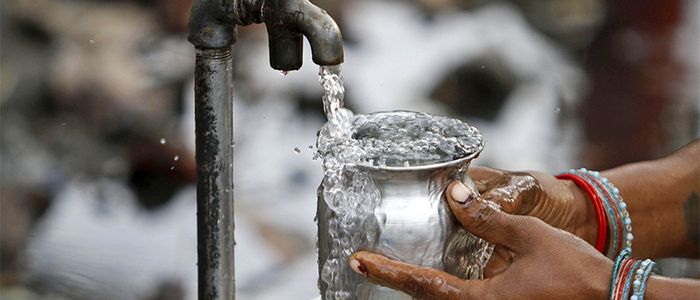 रिघाका घरघरमा खानेपानी