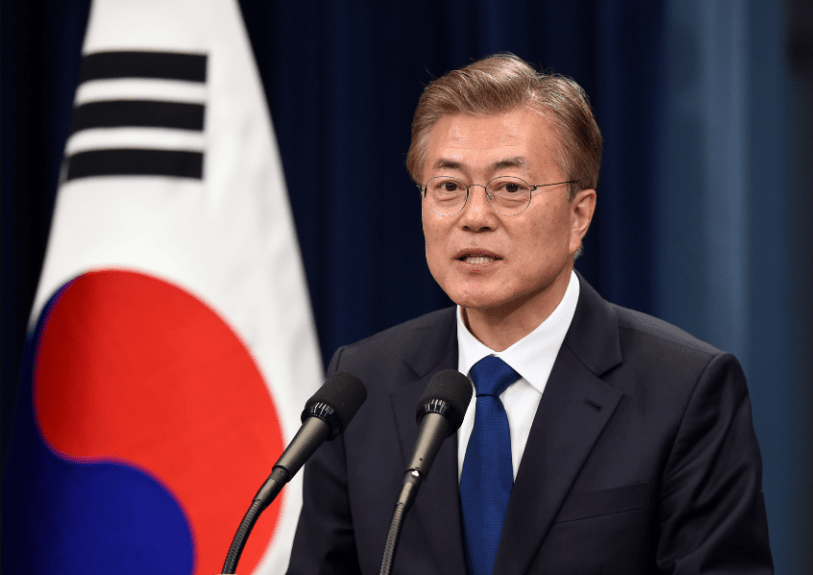 S. Korean president’s approval rating rises to 45.6 pct: poll