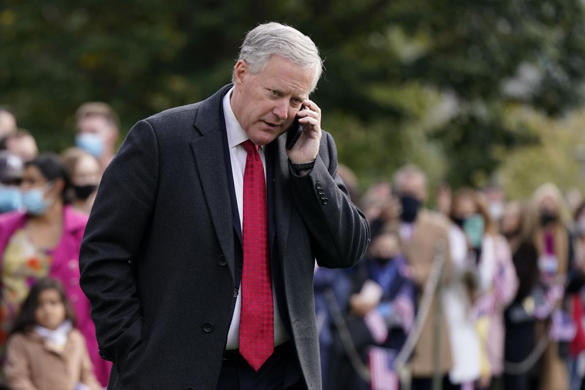 Trump chief of staff Meadows diagnosed with COVID-19