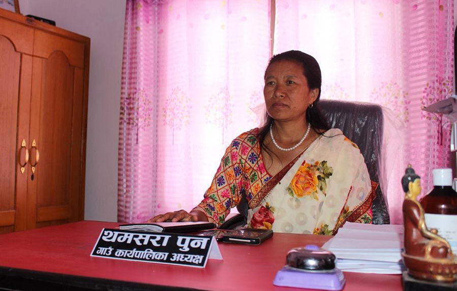 युवा परिचालन गर्ने हाम्रो अभ्यास अरुले पनि सिकेः  थमसरा पुन, अध्यक्ष धवलागिरि गाउँपालिका