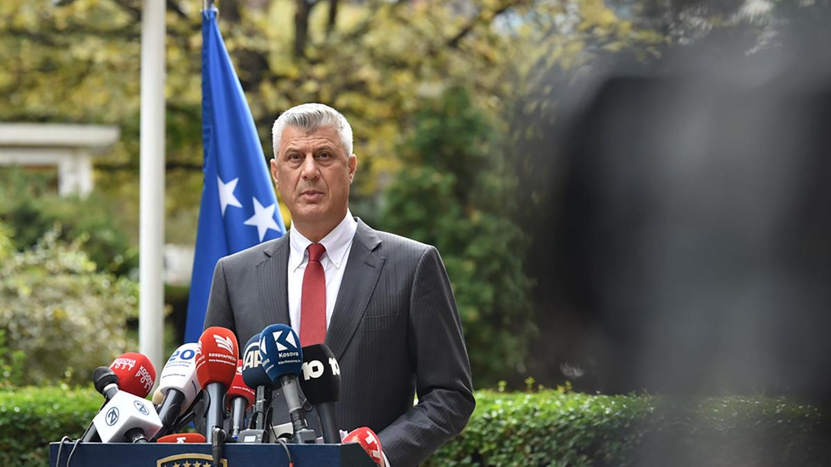 Kosovo’s president resigns to face war crimes charges