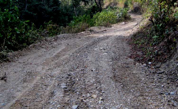 कठिन भूगोल छिचोलेर बस्तीसम्म पुग्यो सडक