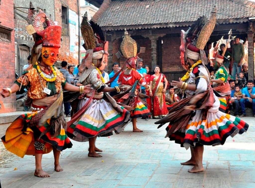 जयबागेश्वरीमा नवदुर्गा नाच