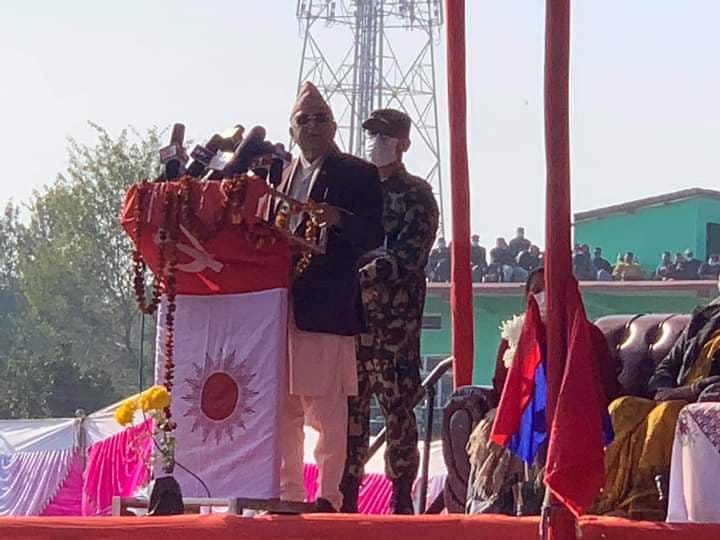 ओलीको पक्षमा धनगढीमा उर्लियो विशाल जनसागर(फोटो फिचर )