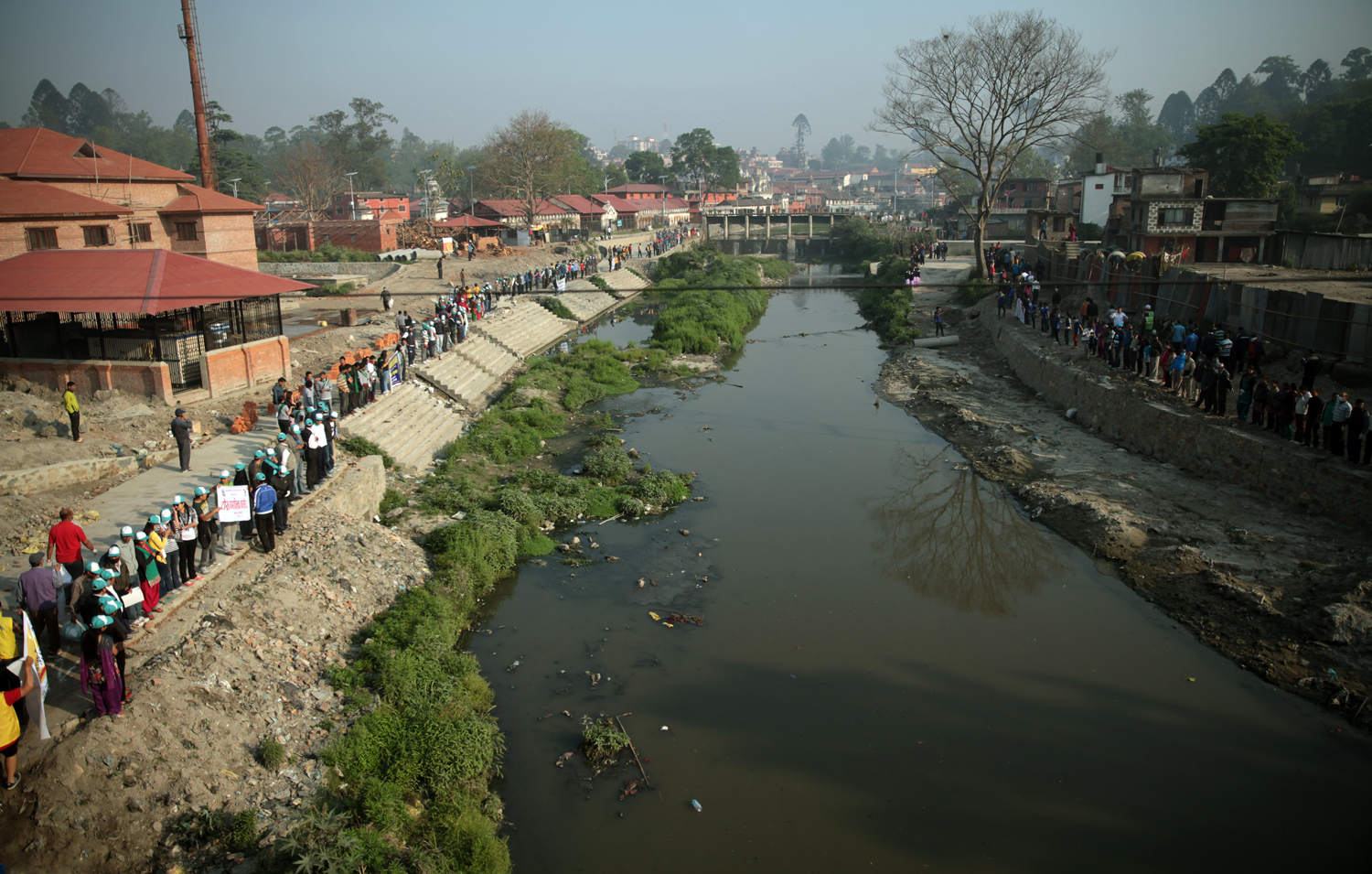 चैतअघिकै स्वरुपमा वाग्मती सफाइ महाअभियान