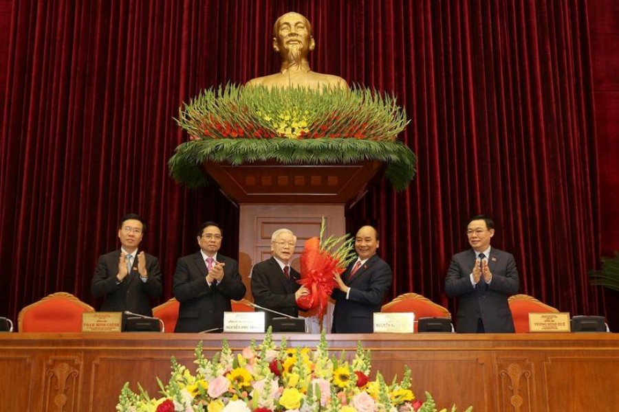 Nguyen Phu Trong re-elected as Vietnam’s communist party chief