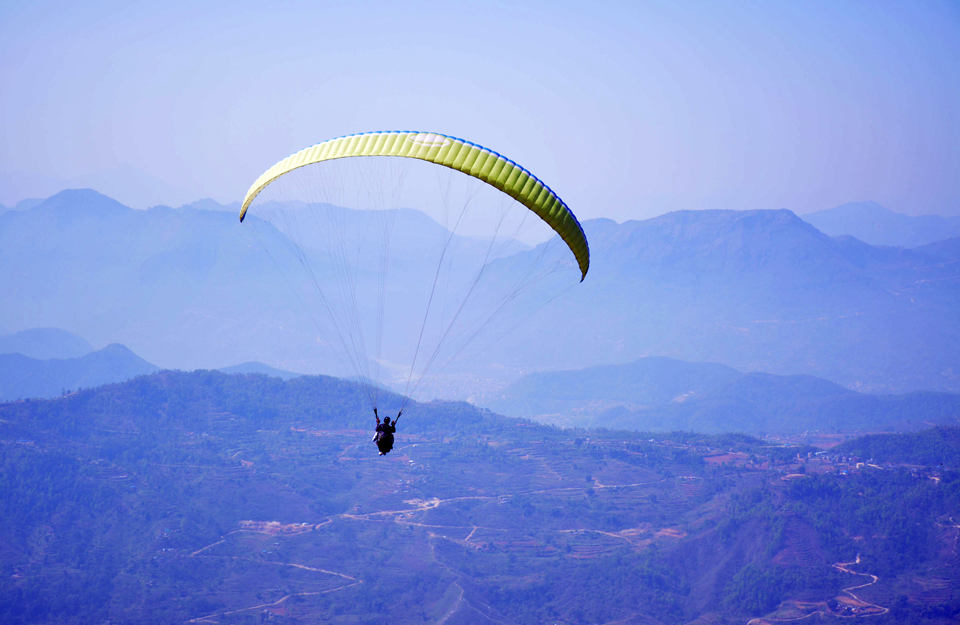 बिहादीमा प्याराग्लाइडिङ पूर्वाधार निर्माण शुरु