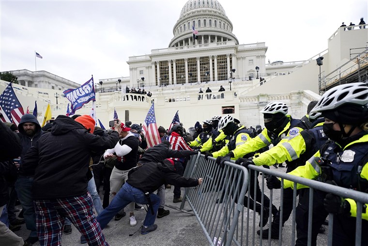 Officer dies following clash with pro-Trump mob: US Capitol Police