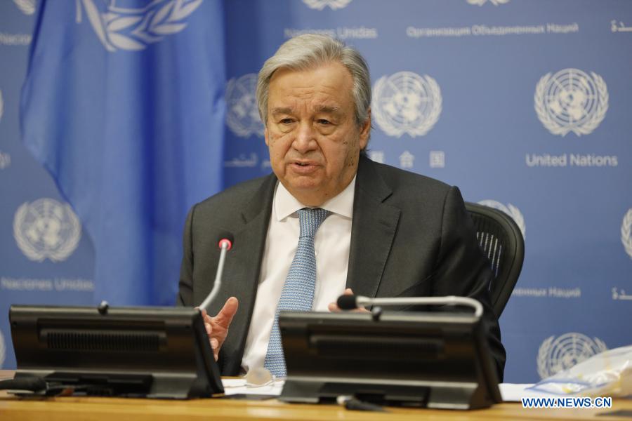 UN chief urges making vaccine solidarity top priority