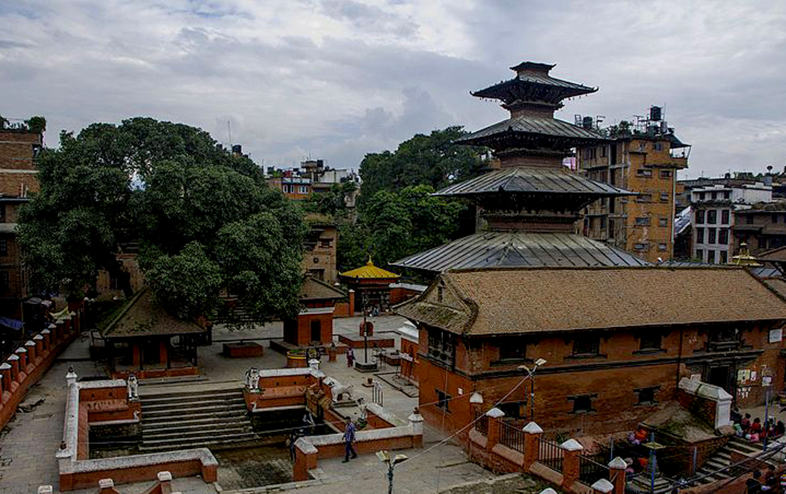 कुम्भेश्वर पुनःनिर्माण र जीर्णाेद्धार चार तला सम्पन्न
