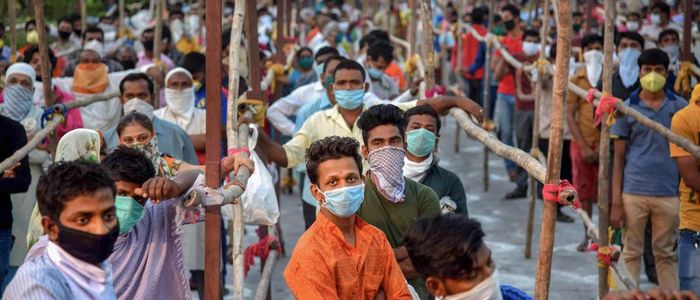 भारतमा कोरोना भाइरस सङ्क्रमितको सङ्ख्या करिब एक करोड पाँच लाख