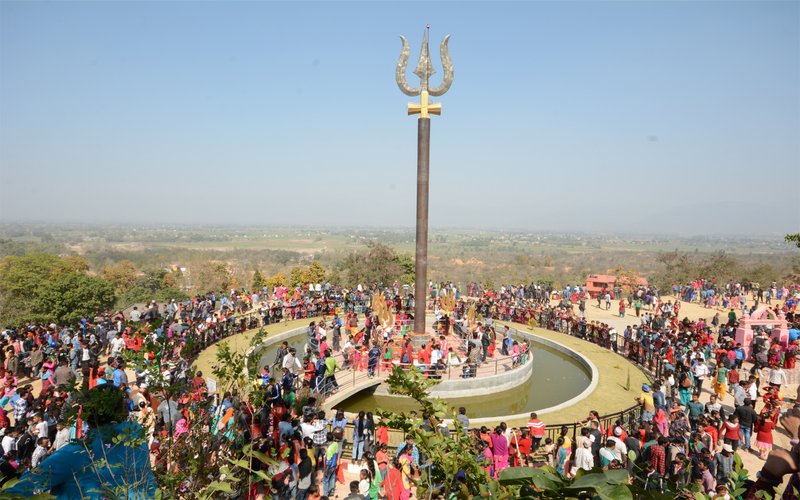 धारापानी धाममा पर्यटक चहलपहल