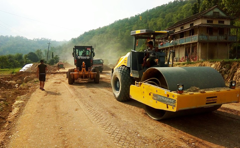 चेपाङ गाउँमा सडक, स्थानिय हर्षित