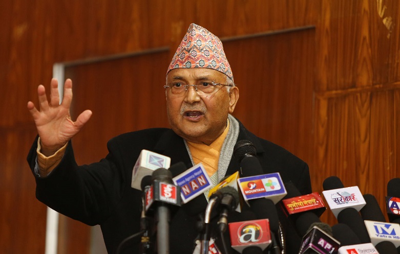 पार्टी शुद्धीकरणको अभियान चलेको छ : प्रधानमन्त्री ओली