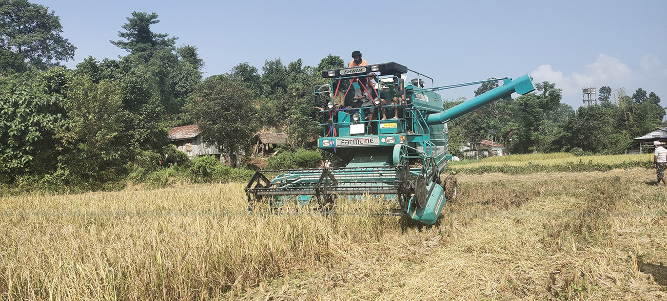 व्यावसायिक कृषिका लागि यान्त्रिकीकरण