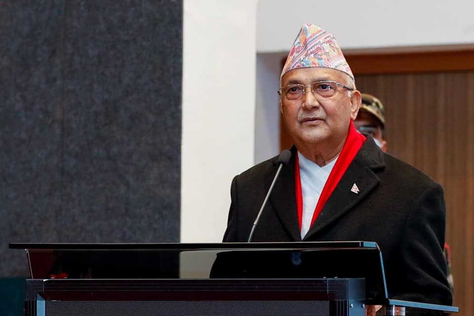भारतसँग गम्भीर कूटनीतिक प्रयास र छलफलबाट सीमा समस्या समाधान गर्नुपर्छ– प्रधानमन्त्री ओली