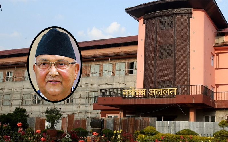 प्रधानमन्त्री ओलीबाट अदालतमा लिखित जवाफ पेश