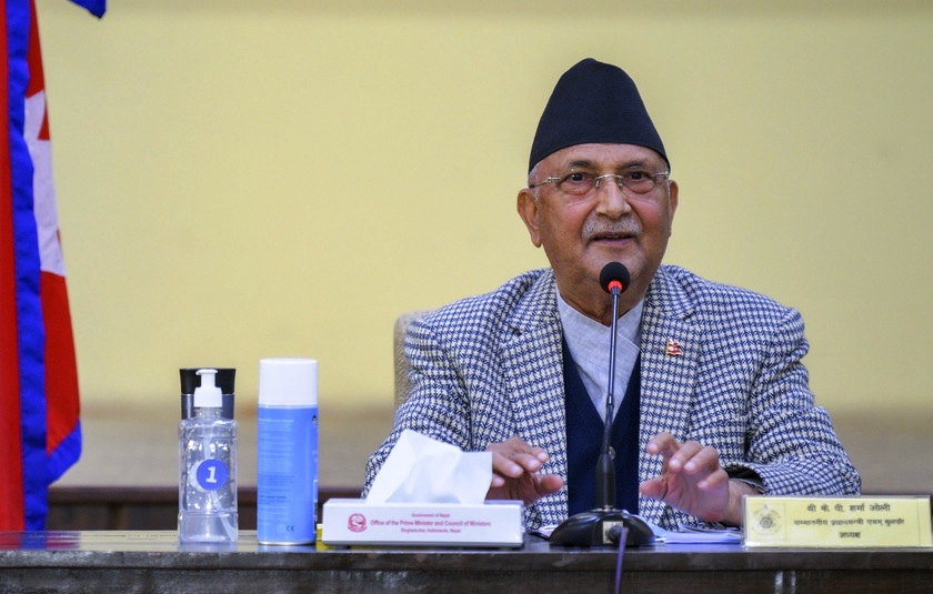 निर्वाचनको कामलाई निरन्तर अघि बढाउनुुस्ः प्रम ओली
