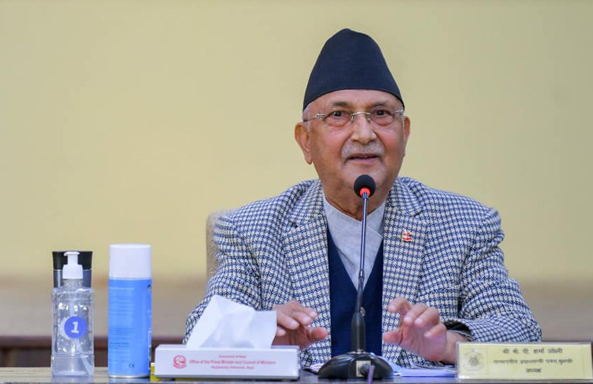 नेपालमा अब कुनै प्रकारको अशान्ति छैन : प्रधानमन्त्री ओली