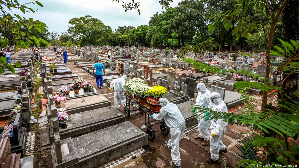 Brazil registers record daily high of 3,780 COVID-19 deaths