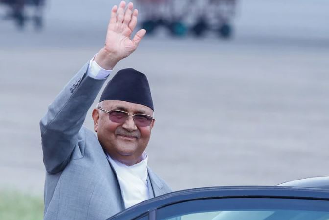प्रधानमन्त्री ओली झापामाः पूर्वाञ्चल क्यान्सर अस्पताल उद्घाटन हुँदै