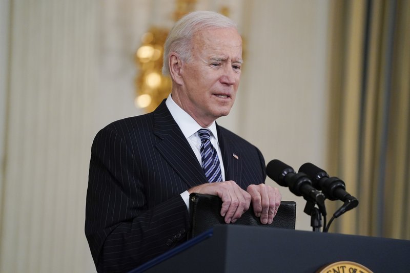 Biden announces all U.S. adults eligible for COVID-19 vaccine by 	April 19