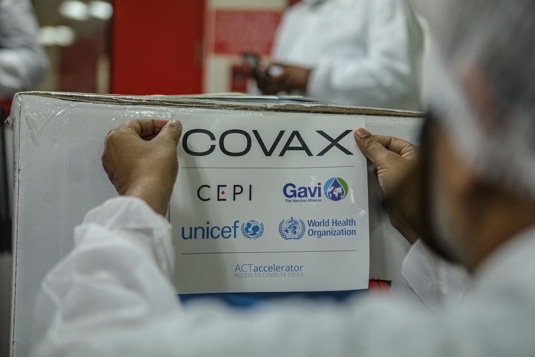 Namibia receives first batch vaccines from COVAX facility
