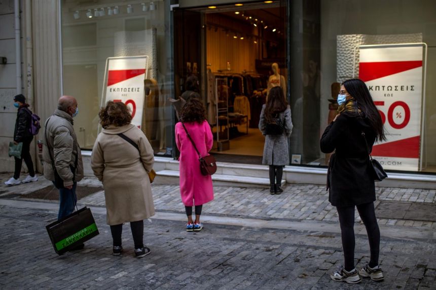 Greece reopens shops despite high infection rate