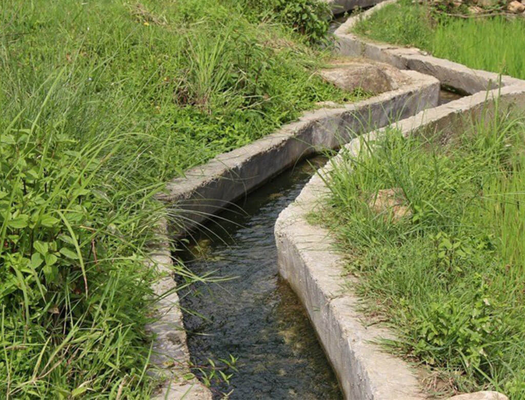 पाँच किलोमिटर सिँचाइ कुलो निर्माण