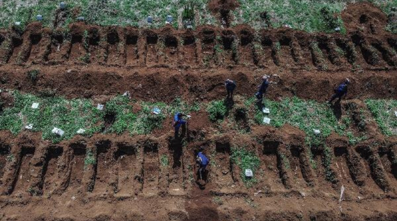 Brazil reports 874 more COVID-19 deaths