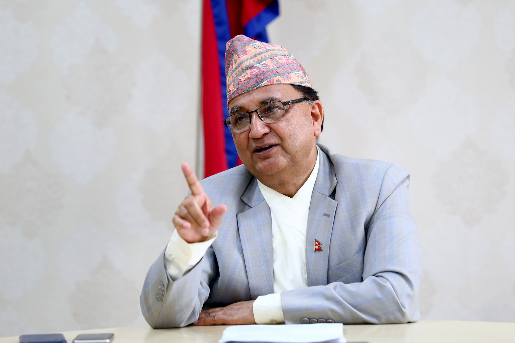 उपप्रधानमन्त्री पोखरेलद्वारा बाँकेको परिस्थिति भयावह हुन नदिन निर्देशन