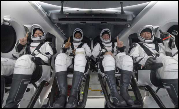 ISS astronauts splash down off Florida on SpaceX craft