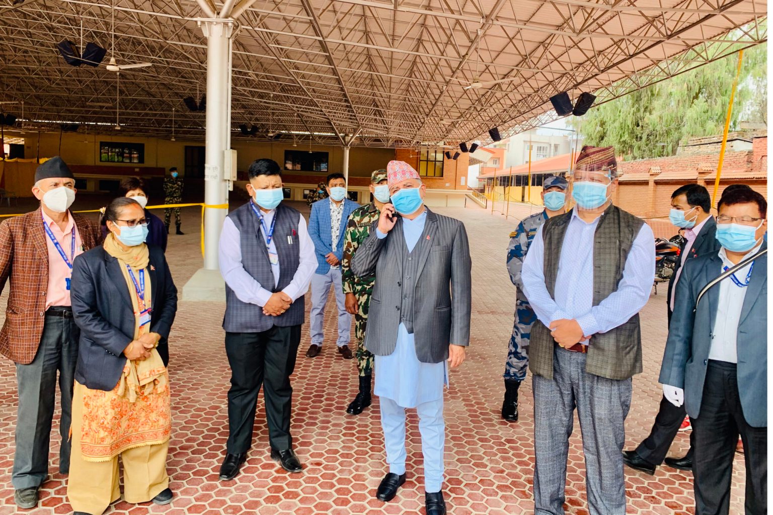 काठमाडौंँमा उपलब्ध ठूला भवनलाई आइसोलेशन केन्द्रका रुपमा सञ्चालन गरिने -उपप्रधानमन्त्री पोखरेल