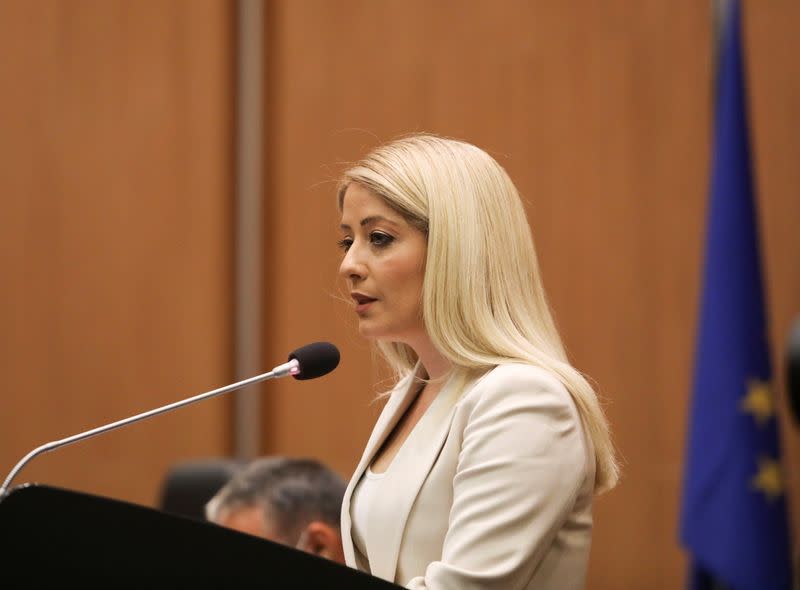 Cyprus elects its 1st-ever female parliament speaker