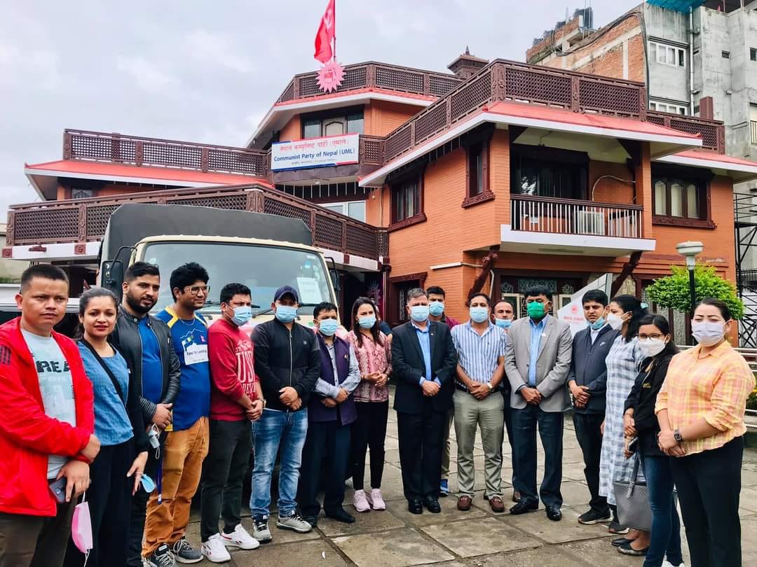 अखिलको राहत र उद्धार टोली प्रस्थान