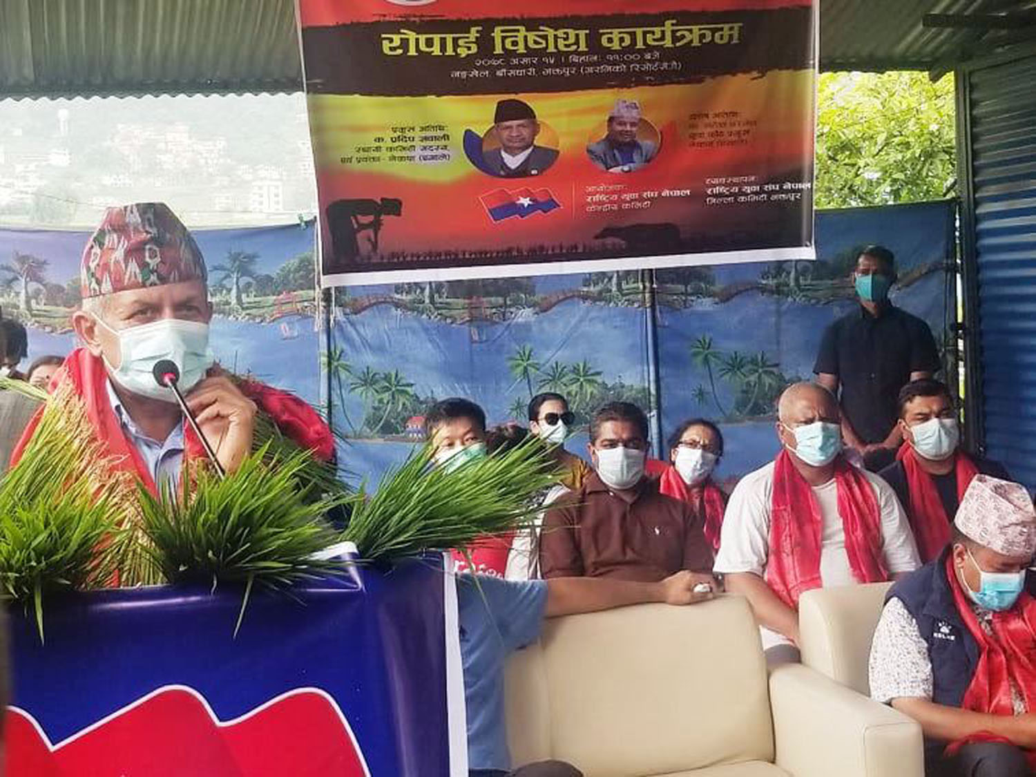 सूर्यविनायकमा धान दिवस : सबै चक्रब्यूह तोडेर अघि बढ्ने प्रवक्ता ज्ञवालीको भनाइ