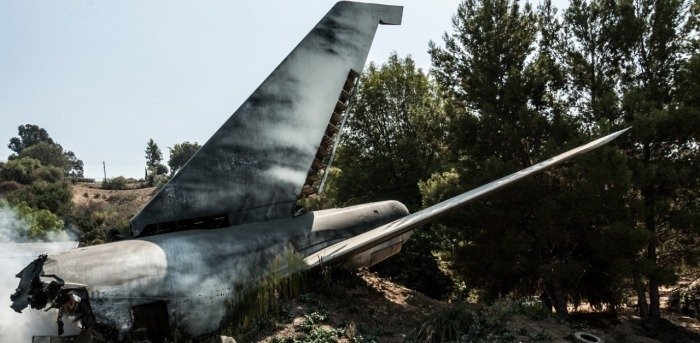 Military plane crashes in central Myanmar