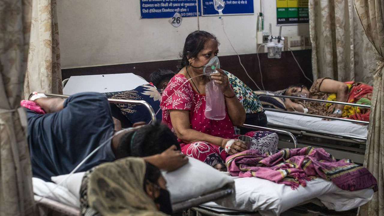 भारतमा दैनिक सङ्क्रमितको सङ्ख्या दिनप्रति दिन घट्दो