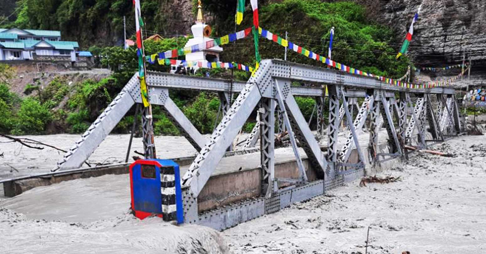 मनाङको चामेमा फेरि थुनियो मर्स्याङ्दी नदी