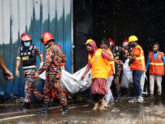 Bangladesh factory fire kills 52: police