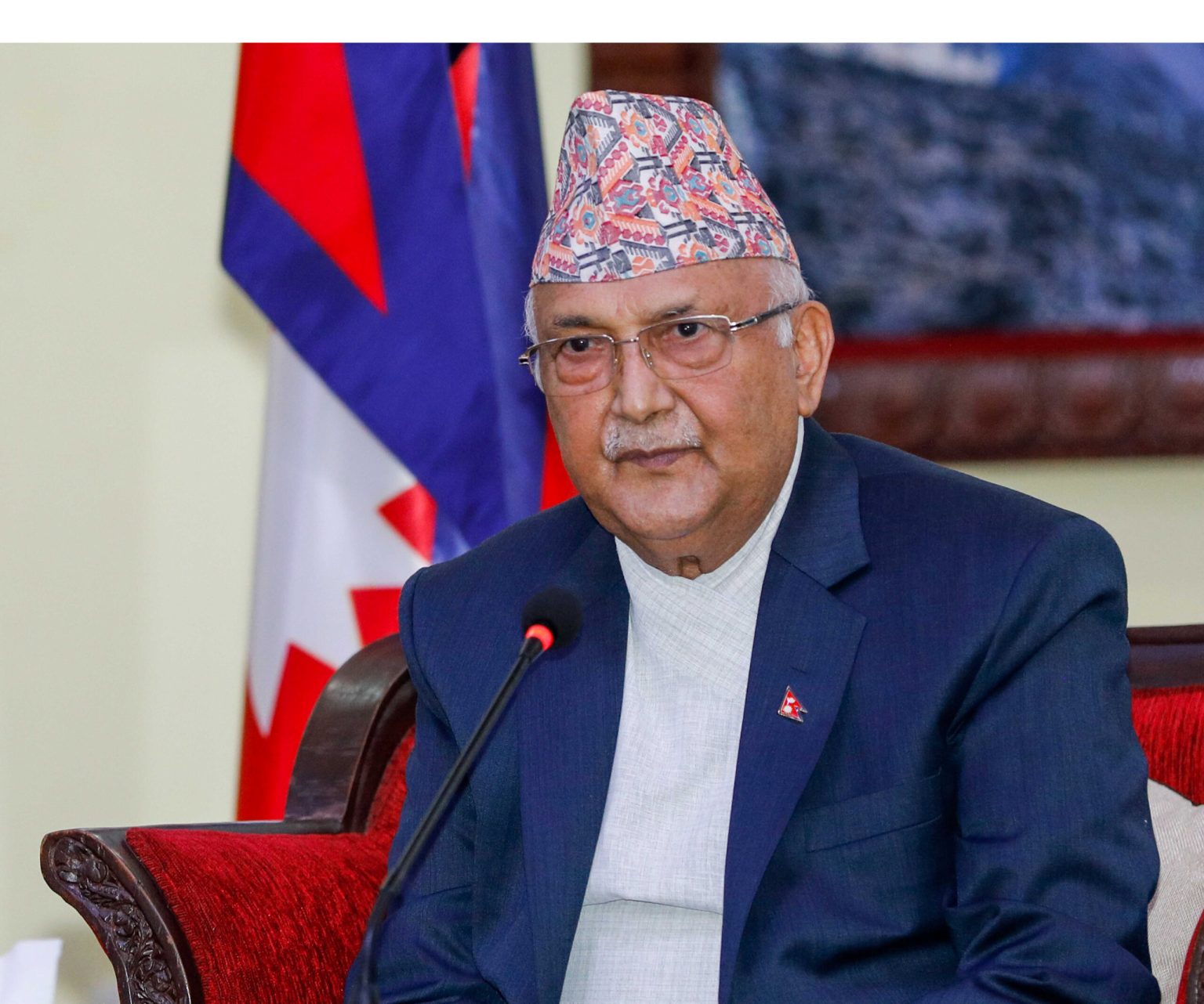 खोपका अभावमा नागरिक तड्पिनु पर्दैन : प्रधानमन्त्री ओली