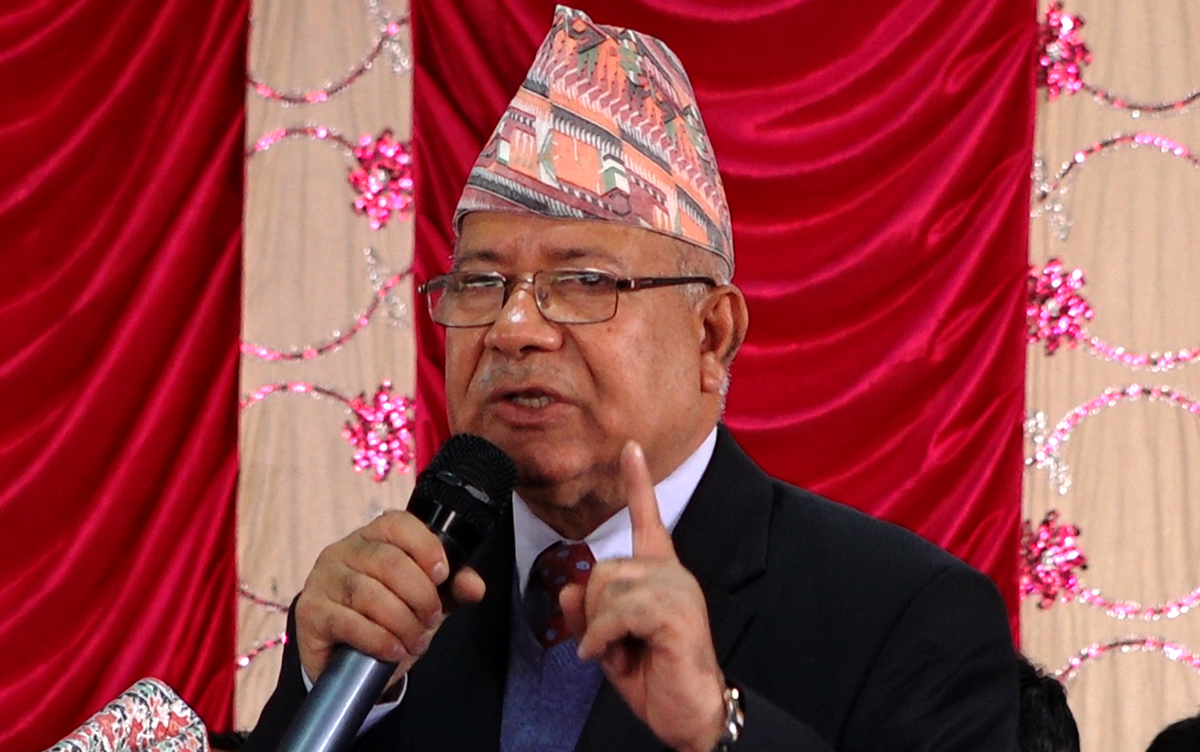 नेता नेपालसँग अध्यक्ष दाहाल र यादवको भेटवार्ता