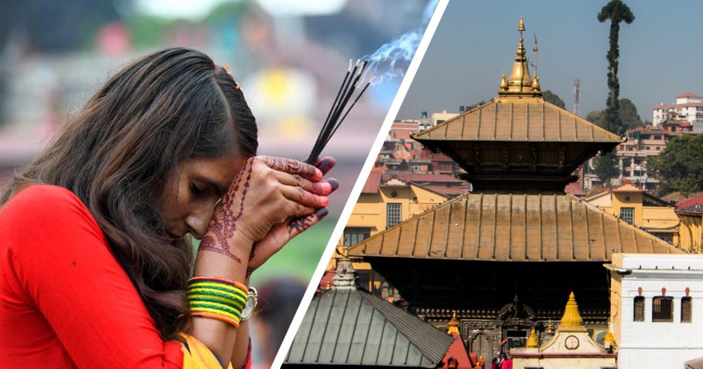 साउन महिनाको पहिलो सोमबार  : मन्दिर परिसरमै पूजाआराधना