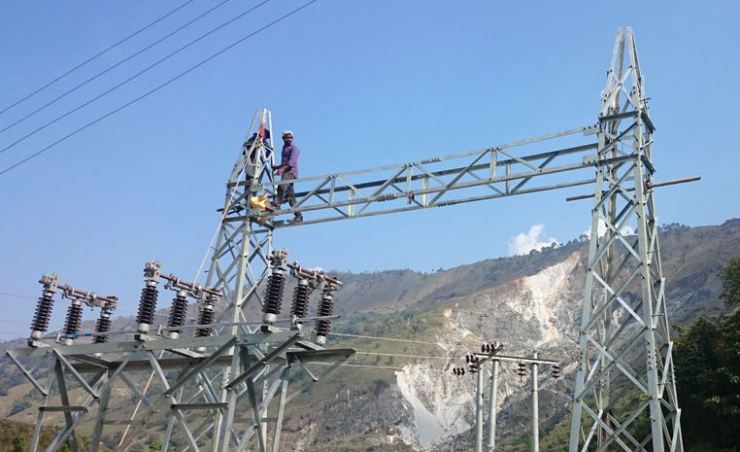 कोशी करिडोर २२० केभी प्रसारण लाइनको निर्माण सकियो