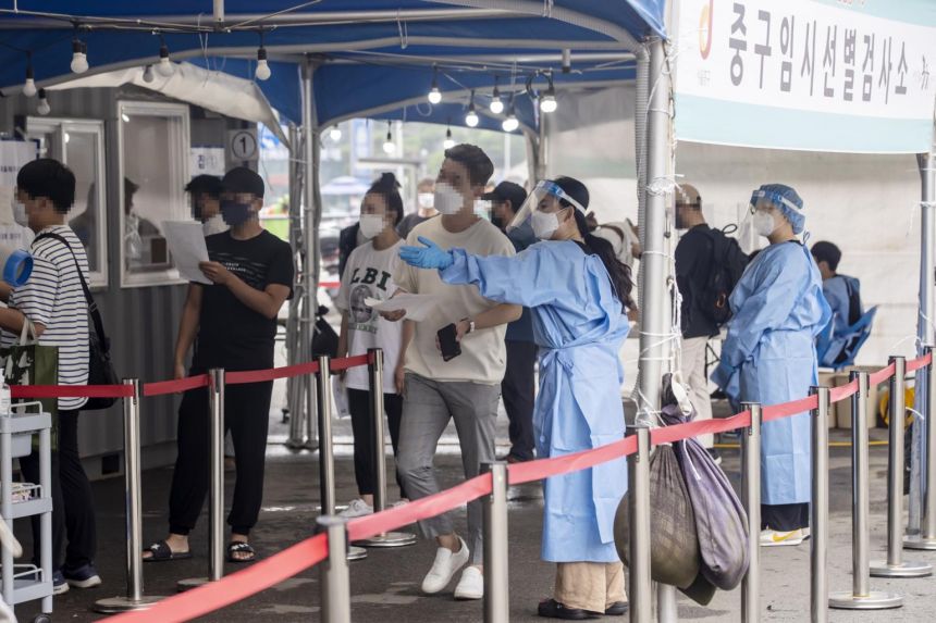 S. Korea reports 2,109 more cases of COVID-19 variants in past week