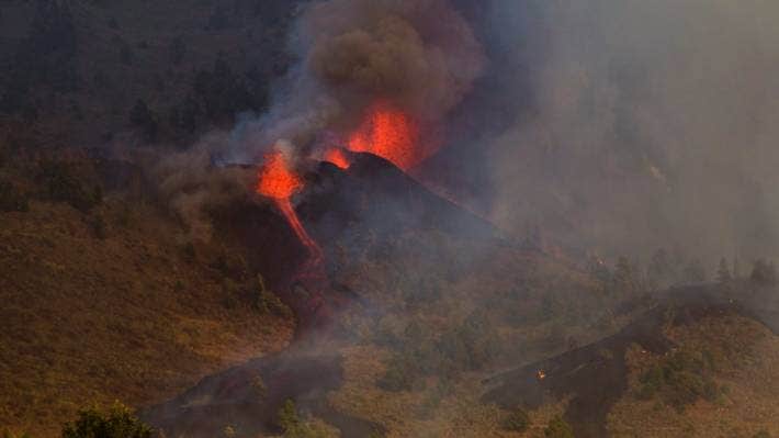 Houses ‘destroyed’ by Canary Islands volcano